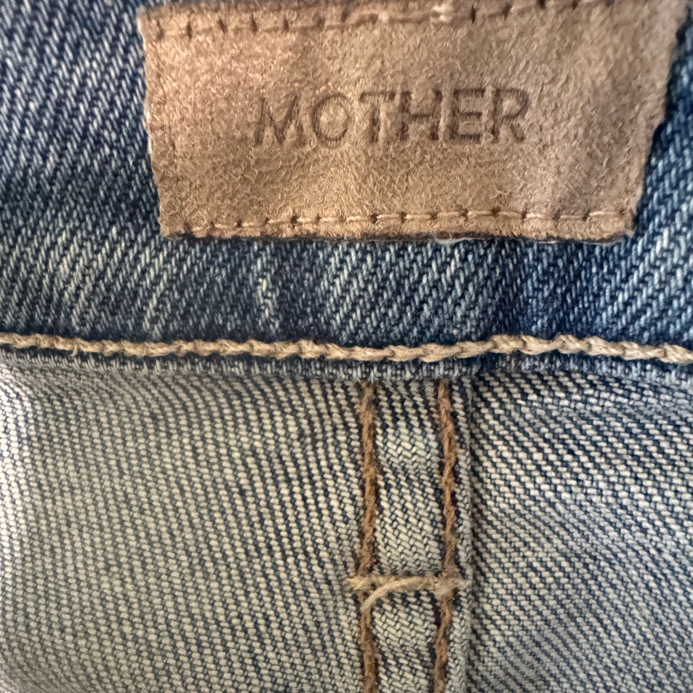 Mother Patch Pocket Mid Rise Maven Ankle in Avant Gardener Size 30 - Picture 3 of 12